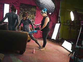 Magical Proxy and Anuskatzz's small tits action