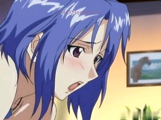Fingering her Hairy Pussy (Hentai)