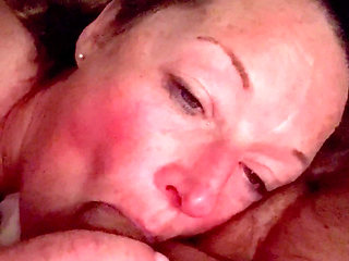 Wife Wakes up and Sucks Cock