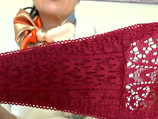 Sniffing Panties and Cumming! Lady Victoria Valente