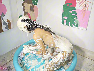 A Very Messy Masturbation Session