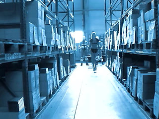 German Domination Scene - Blonde in Fetish Gear