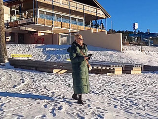 Amateur Blonde Mature Wife Enjoys Sex After Walk