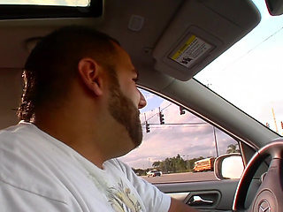 Blonde bitch sucks me legs cock then gets fucked hard