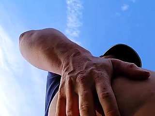 Dominating Goddess Punishes You and Grinds You Face Outside