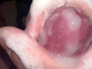 Messy Shower Cumshot