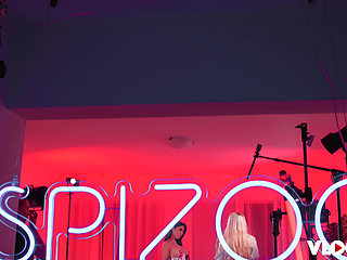 Busty Megan Fiore's BTS Moments Turn Into A Pussy Pounding