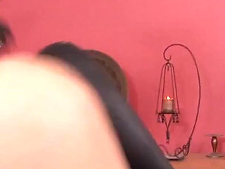 Hot lesbian action with sex toys