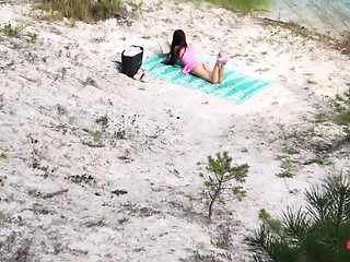 A Passerby Fucked Right by Sen. Knee in Nature. Public Fuck.