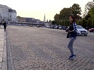 Sexy Tourist Blonde Gets Wild Interracial Pounding