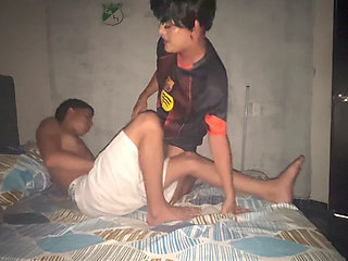 HE GOES INTO HIS STEPFATHER'S SON'S ROOM TO FUCK HIM