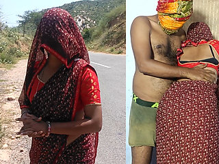 I find a hot bhabhi when am going on the way, impress her and took for my room and fuck her
