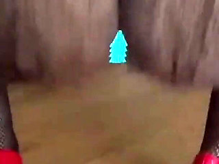 Walking Around in Sexy Fishnet Bodysuit Vibratoring Butt Plug Deep in My Ass