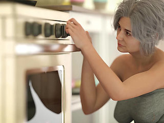 In your shoes: guy with big cock fucks mature milf and cums on her belly ep 10