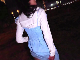 Risky Outdoor Public Creampie Petite Latina  Cindy Luna Petite Deepthroat Almost Caught Motorcycle