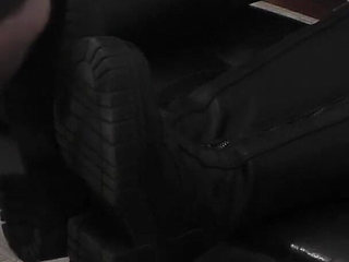 Mistresses Olga and Natasa's Dirty Boots