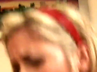 Cute blonde with big ass fucked hard from his BBC