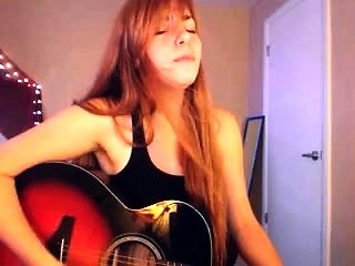 Pretty redhead webcam masturbation show