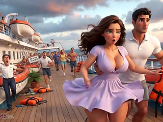 Alone on a Tropical Island with My Stepsister  - Ai generated Porn