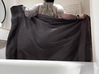 Stroke Over My Used Towel