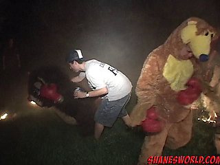 Hush Pass featuring Elizabeth Del Mar and Faith Grant's kissing movie