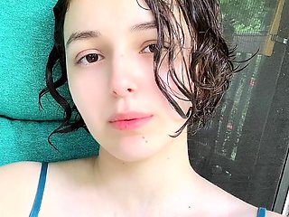 Brunette Solo Webcam Masturbation