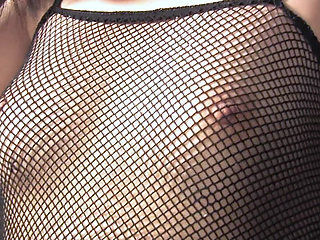 Horny Brunette Babe Masturbates with Banana and Eats Pussy