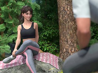 Sexy anime girl in japanese cosplay brings 3D fantasy to life