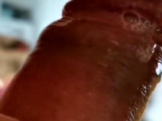 Perfect Blowjob, Deep with Saliva, Playing with His Cock