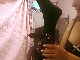 Lesbian Bondage - Vibrator Orgasm