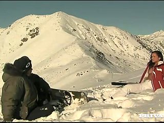 An Innocent Ski Trip Turns into a Sexfest for Sunny Jay - Private Porn Sex Videos