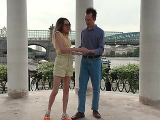 Skinny teen Diana Verhiniz enjoys sex with her boyfriend