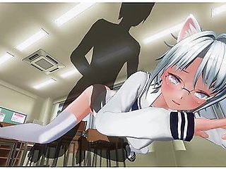 3D fantasy of forbidden passion between teacher and student