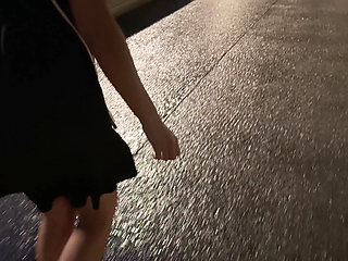 Blonde Slut Picked up at the Fair and Fucked in the Rain!!