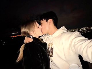Amateur Couples Surprise Car Blowjob and Backseat Fuck