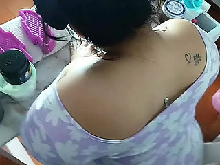 Chubby Colombian Manicurist With Big Ass Fucks My Wife In Doggy Style POV