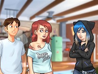 Hentai manga featuring Tsunade in a lustful apocalypse scene