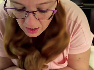 POV Pigtail Hairjob by Hot Long Haired Ginger Redhead