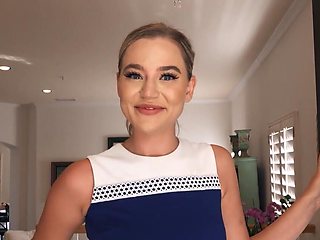 My sexy MILF teacher gobbles my hard dick for lunch