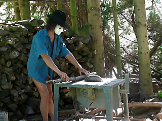 Sex with a circular saw