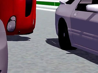 Racing Car Animation