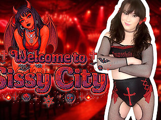 Date with Goth Girl in Sissy City