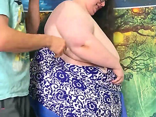 SSBBW Giant Fat Body Swim Suit with Help
