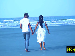 Indian Unmarried Couple Dating Sex at Sea Beach! Romantic Sex