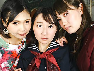 Perverse Ritual: Doll Misaki's Dark Encounter with Two Mysterious Ladies (part 2-3)