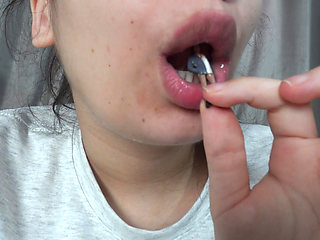 My Giantess Stepsister Plays Dentist with Tiny Stepbrother,