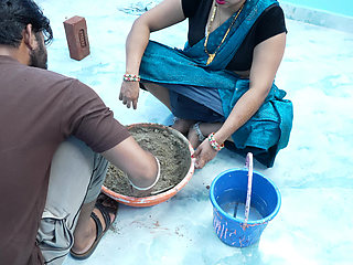 Mechanic Taught Landlady to Work, Peer Mistress Mason in Hindi Voice