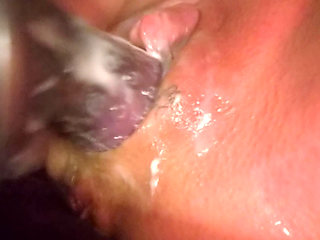 Sloppy loose cunt of a cum dump whore