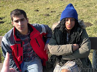 A guy fucked his wife outdoors with his friend in pov style