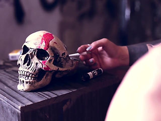 Foot Goddess Smoking & Burping